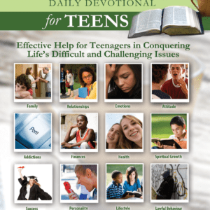 A series of pictures with the words " daily devotional for teens ".