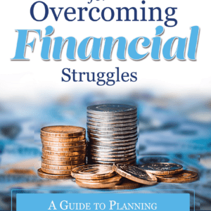 A book cover with coins and the title of the book.