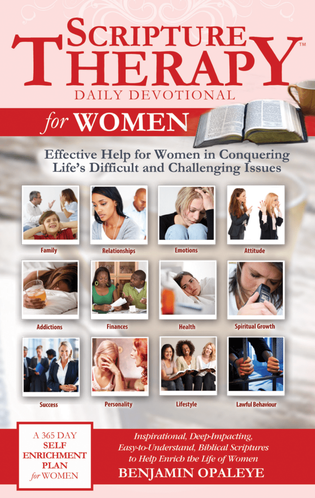 Scripture Therapy daily devotional for women