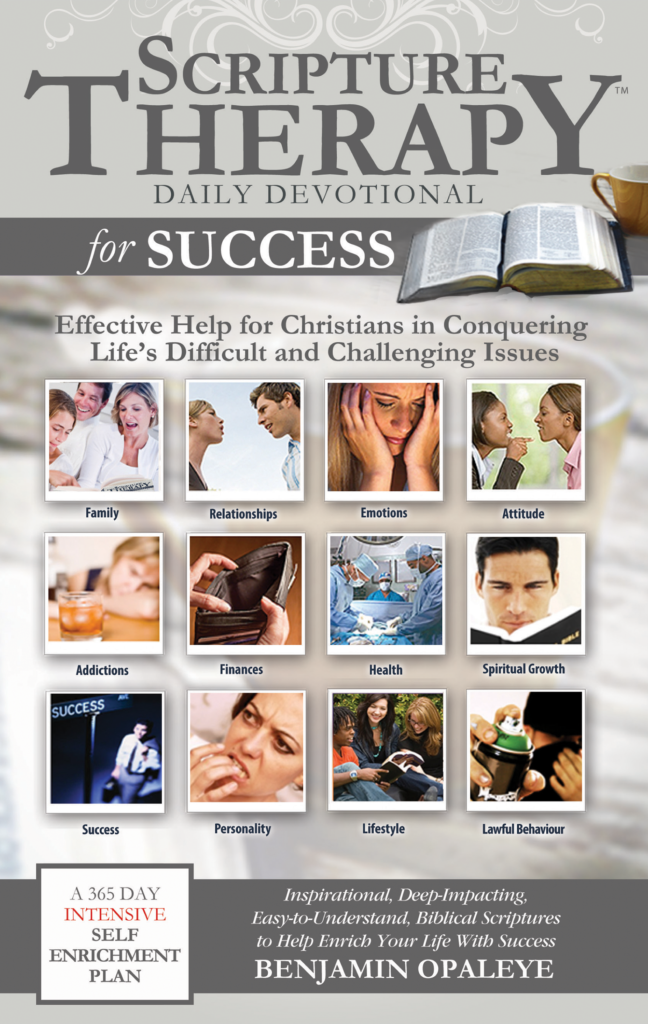 Scripture Therapy daily devotional for success
